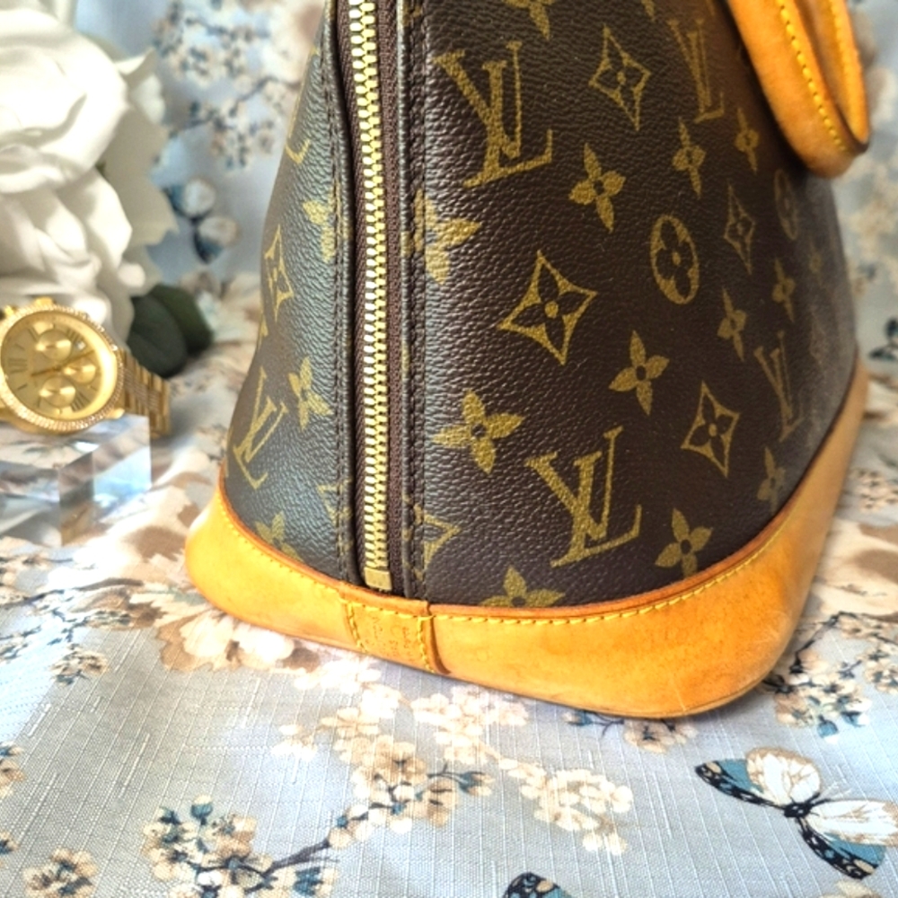 `ღ´- ♥ -`ღ´AUTHENTIC LOUIS VUITTON MONOGRAM ALMA ღ´- ♥ -`ღ´ - Picture 5 of 15